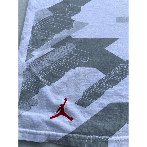 Vintage Y2K Jordan All over Print Tshirt Size XL - Picture 2 of 8